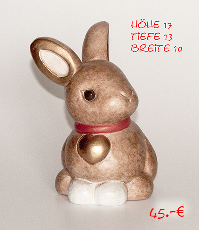 Hase sitzend braunkl 