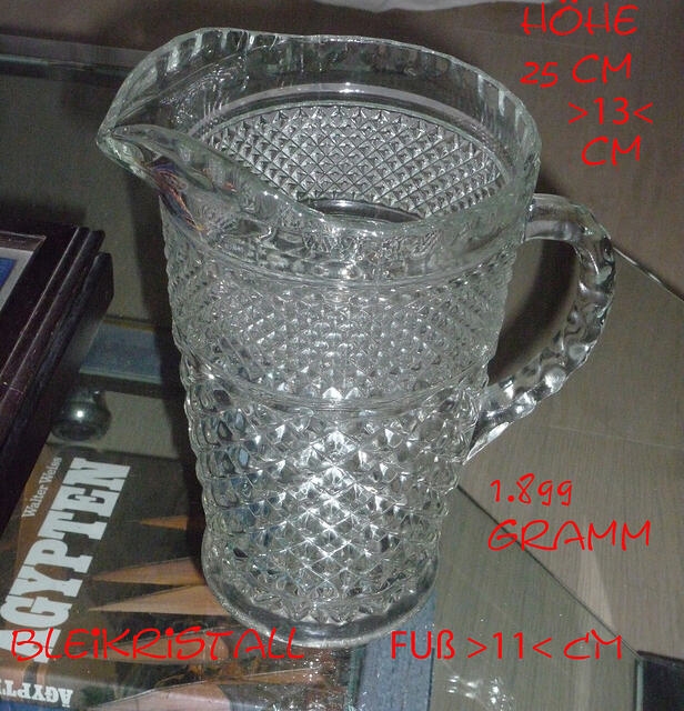 Krug / Bleikristall / 149.- €