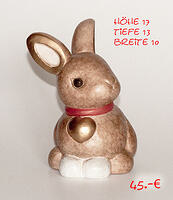 Hase sitzend braunkl 